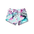 thumbnail image 2 of Wonder Nation Girls Tie Dye Mix & Match Swim Shorts, Sizes 4-18 & Plus, 2 of 3