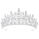 thumbnail image 1 of KAKOWELY Corona de niña elegante tiara corona de diamantes de imitación tiara nupcial fiesta corona, 1 of 4