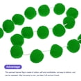 thumbnail image 3 of Uxcell 3Pcs Felt Ball Garland Light Green Pom Pom Garland Handing Balls 7.55 Feet Long 20 Balls for Christmas, 3 of 6