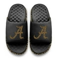thumbnail image 2 of Women's ISlide Black Alabama Crimson Tide Cheetah Dip Motive Slide Sandals, 2 of 5