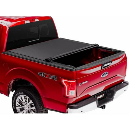 Truxedo 1477601 Tonneau Cover Pro X15 Soft Roll Up Velcro Lockable Using Tailgate Handle Lock Matte Black Woven Fabric Walmart Canada