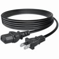 thumbnail image 1 of Chenchen AC Power Cord Outlet Socket Cable Plug Lead for Sharp Aquos lc-60e79 LC-60E79U LCD HDTV TV, 1 of 1