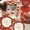 7-inch paper plate, variant on HOARBOEG Valentine's Day Party Supplies Set of 20 - Rose & Heart Shaped Paper Plates, Napkins, Cups for 8-16 Guests, Romantic Dinner, Date Night, or Galentine's Party Decor, Disposable Tableware