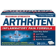 Arthriten Inflammatory Pain Formula Caplets, 28 Count