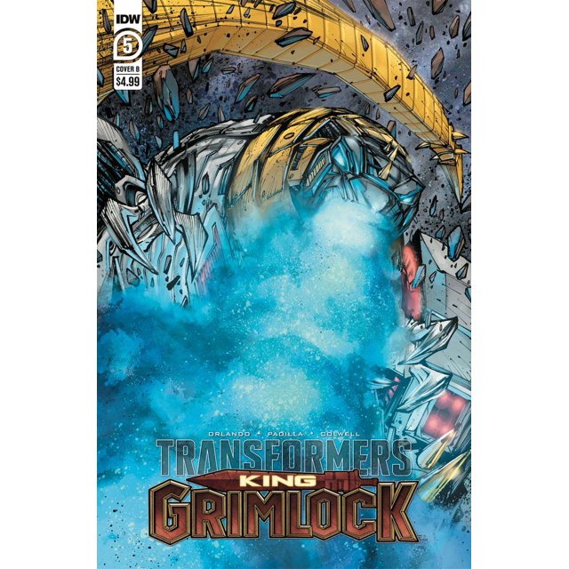 Transformers King Grimlock 5B VF ; IDW Comic Book