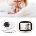 thumbnail image 1 of Monitor para bebés, Pantalla de 3,5 Pulgadas Con Batería de 1400 mah, monitor para bebés con vídeo con zoom panorámico e inclinable Con cámara y audio, Luz Nocturna,, 1 of 7