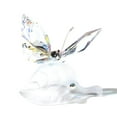 thumbnail image 2 of Swarovski Crystal Figurine SPARKLING BUTTERFLY Butterfly On Leaf #1113559, 2 of 3