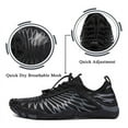 thumbnail image 4 of Stepedia Water Shoes for Women Men Athletic Hiking Aquatic Sports Shoes for Swim Beach Pool Boating, Black, 4 of 7
