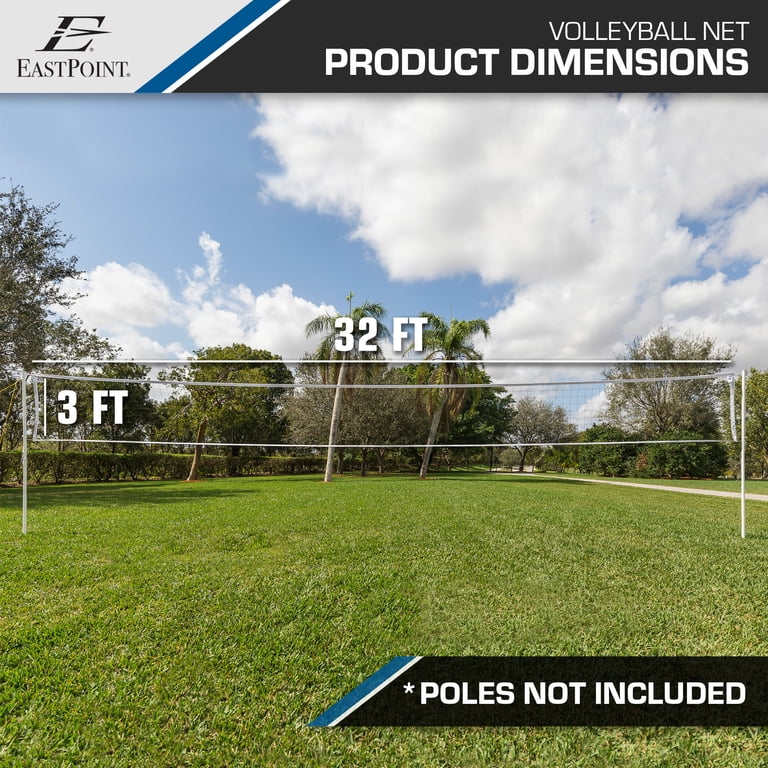 EastPoint Sports Volleyball Net, 32 ft x 3 ft photo 8
