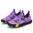thumbnail image 5 of Ymyiu Toddler Girl Water Shoes Kids Aqua Shoes Boys & Girls Slip Resistant Neoprene Water Shoes Size 12.5(Purple, Little Kids 12.5), 5 of 9