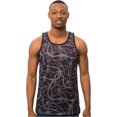 thumbnail image 1 of Crooks & Castles The Chainleaf - Camiseta de baloncesto para hombre, color negro, grande Crooks & Castles Camiseta sin mangas, 1 of 1