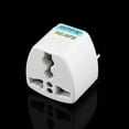 thumbnail image 3 of Lindmeyers 2x Travel Adapters US to EU Europe Asia Plug Universal Charger Outlet Converter, 3 of 6
