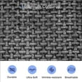 thumbnail image 6 of 110 U-Shaped Couch, Gray Cloud Modular Sectional Sofa, 4 Seats with Pillows for Living Room, Ultra Comfy Chenille Fabric, Deep Double Cushions, 6 of 10