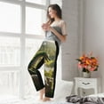 thumbnail image 5 of Salouo Deep Forest Stone Green Dragon Print Women's Pajama Pants Casual Loose Sweatpants PJs Flowy Pants Drawstring Palazzo for Women Wide Leg Pants Lounge Pajama -Medium, 5 of 8