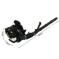 thumbnail image 5 of LA TALUS 52CC Gas Powered Backpack Leaf Blower, 550CFM 2-Stroke 1.7HP Snow Leaf Blower for Lawn Care Yard Dust Debris Black One Size, 5 of 8