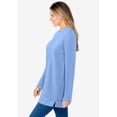 thumbnail image 3 of Woman Within Plus Size Crewneck Ultra Soft Sherpa Sweatshirt, 3 of 6