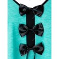 thumbnail image 4 of Más el tamaño de bordado de la manga del Bowknot camiseta Rosegal Camisetas tallas grandes, 4 of 5