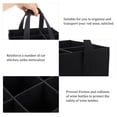 thumbnail image 3 of WEUVEB 2Ud Bolsa De Vino En Fieltro Negro Con Acabado De Alta Calidad Para Guardar, 3 of 8