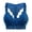 Sky Blue, variant on Lace Bralette for Women Wireless Deep V Neck Racerback Pullover Soft Comfortable Push Up Floral Bralettes Everyday Lounge Sleep Underwear