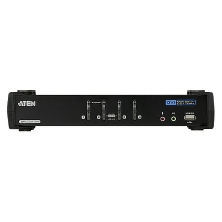 Aten CubiQ CS1784A KVM Switch - 4 Computer(s) - 2560 x 1600 - 8 x USB - 5 x DVI