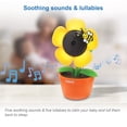 thumbnail image 5 of VTech RM9751 Yellow Daisy Cámara inteligente para bebés con Wi-Fi, compatible con iOS y Android, 1080p Full HD, cubierta de modo de privacidad, luz nocturna, sonidos relajantes y canciones de cuna, in, 5 of 5