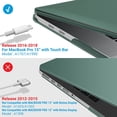 thumbnail image 4 of IBENZER Compatible avec MacBook Pro 15 Pouces 2019 2018 2017 2016 A1990 A1707, Coque Rigide en Plastique avec Clavier, 4 of 5