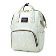 thumbnail image 1 of Bolsa de pañales de gran capacidad para mamá, mochila impermeable de viaje al aire libre, bolsa de maternidad para pañales de bebé, bolsa de viaje para cochecito, 1 of 4