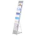 thumbnail image 1 of Unique Bargains Detachable Magazine Display Racks 10 Layers Brochure Stand Catalog Literature Rack for Hotel Exhibition Office, 1 of 7