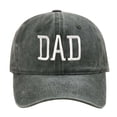 thumbnail image 1 of Aocisk Fathers Day DAD Embroidered Baseball Cap Custom Printed Design For Dad Army Green One Size, 1 of 3