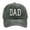 A-Army Green225, variant on Hats Fathers' Day Custom Round Top Design Unisex Baseball Twill Curved Visor Solid Color Soft Caps Dad Headwear