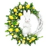 Bunny easter garland Props easter wreaths for front door