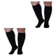 thumbnail image 4 of Calcetines de compresión Minnieouse Cuidado de la salud hasta la rodilla Negro/Cubierta del dedo del pie 4XL 2Conjunto, 4 of 6