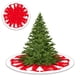 thumbnail image 1 of Alfombra de falda de árbol de Navidad, decoración de Año Nuevo, adornos de falda de árbol, suministros festivos para fiestas, 90CM, 1 of 4