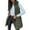 Blackish Green, variant on GTEYOIJN Cardigan Sweater Puffer Vest Women Quilted Padded Warm Coat Outwear Button Down Zip Up Sleeveless Vests Fall Winter Hooded Jackets