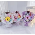 thumbnail image 3 of New Cartoon My Melody Kuromi Cinnamoroll With graduation hats  Sanrio Bouquet Valentine's Day Christmas Graduation Gifts, 3 of 8