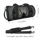 thumbnail image 2 of Fotbe Black Spiders Bolsa Deportiva de Lona Plegable con Estampado, Bolsa de Gimnasio con Bolsillo Seco/Húmedo, Bolsa de Viaje Ultraligera de Gran Capacidad, 2 of 6