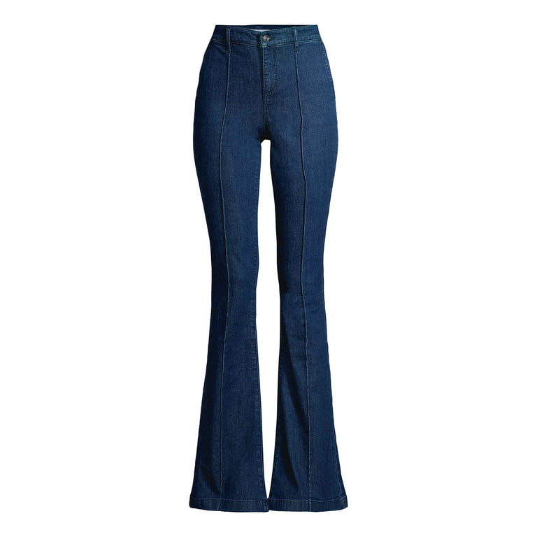 SOFIA VERGARA Trouser Flare Jeans Womens Size 18 High Rise Dark Blue NWT