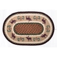 thumbnail image 1 of Capitol Importing 65-019MP2 20 x 30 Po OP-19 Moose & Pinecone 2 Écusson Ovale, 1 of 1
