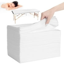 100 PCS Disposable Massage Table Sheets, 71" x 31.5" Disposable Massage Bed Covers, Breathable Non-Woven Fabric Tattoo Bed Sheets, Single Use Hygiene Sheet for SPA Centers, Beauty Salons, Hotels