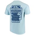 thumbnail image 3 of Men's Light Blue Ole Miss Rebels Comfort Colors Campus Icon T-Shirt, 3 of 5