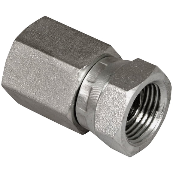 Apache 39004700 3/8" Female Pipe x 3/8" Female Pipe Swivel, Hydraulic Adapter