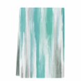 thumbnail image 2 of Turquoise Gray Kitchen Towels Set of 1, Farmhouse Abstract Gradient Aesthetic Absorbent Dish Towels for Kitchen, Microfiber Hand Towel, Quick Drying Tea Towel for Cleaning Decorative Dishcloths, 2 of 7