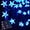 Blue, variant on Solar String Fairy Lights Outdoor, 23ft 50 LED Waterproof Star Twinkle Decorative Lights for Garden,Patio Post,Deck,Canopy,Gazebo,Porch,Pergola,Balcony,Backyard Fence,Party Decor Multicolor