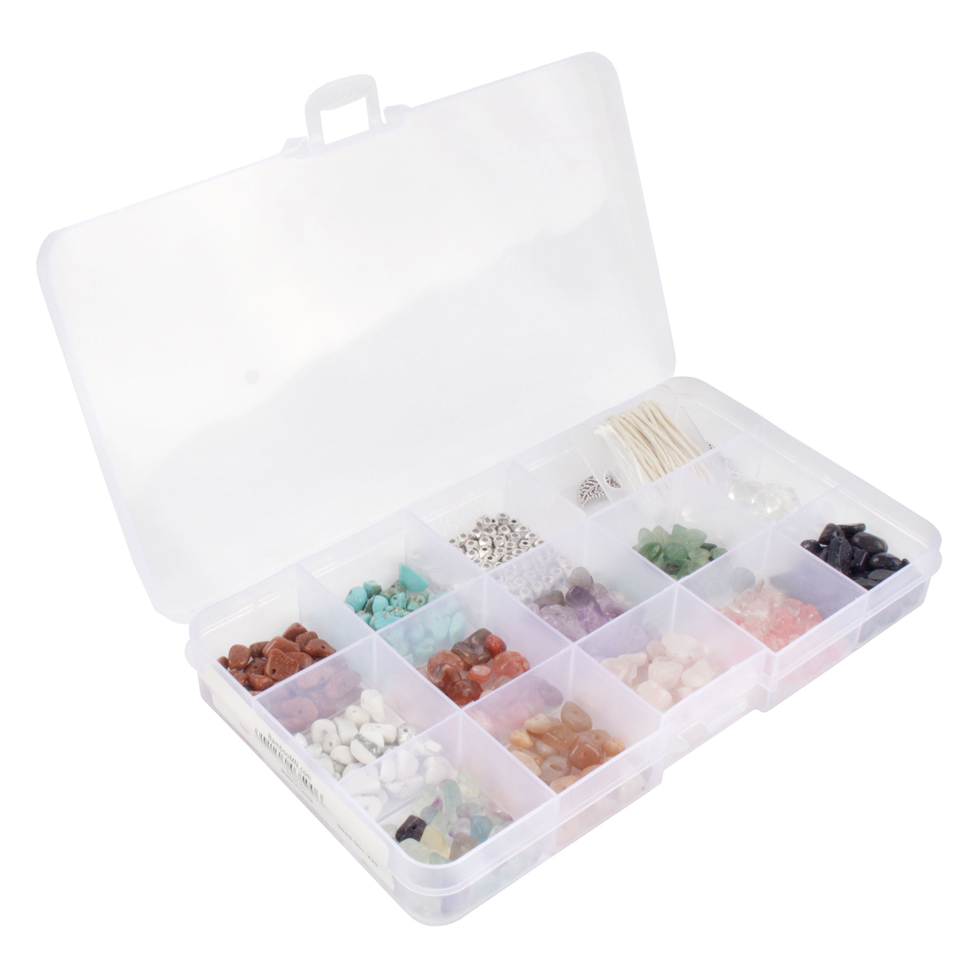 VILLCASE 200pcs Jewelry Beads Bead Bracelet Kit Beads for Jewelry