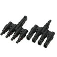 thumbnail image 3 of Solar Branch Connector, 1500V DC 50A 2Pcs Solar T Connector 1 To 4 With Wrench For Industry, 3 of 8