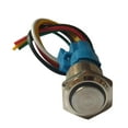 thumbnail image 2 of Interruptor de botón pulsador momentáneo de 3-6V LED de 16 mm a prueba de agua con conector de cable Verde Zulema Interruptor de botón pulsador, 2 of 8