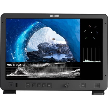 Osee Mega 15S 15.4" Full HD HDR Field Production Monitor, Supports 3G-SDI/4K HDMI, V-Mount