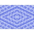 thumbnail image 1 of Ahgly Company Machine Washable Indoor Rectangle Transitional Light Slate Blue Area Rugs, 3' x 5', 1 of 7