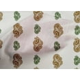 thumbnail image 5 of oneOone Cotton Cambric Brown Fabric Block Craft Projects Decor Fabric Printed By The Yard 56 Inch Wide, 5 of 5