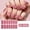 A1, variant on Buy 2 Get 1 Free Solid Color Nail Stickers, 16Pcs Glossy Pink Nude Nail Wraps, Long-Lasting Self-Adhesive Nail Polish Strips, Easy Apply Nail Art Stickers for Women, Includes Nail File